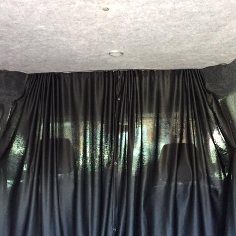 For MAN TGE / New Crafter Cab Divider Curtain Kit Campervan Conversion
