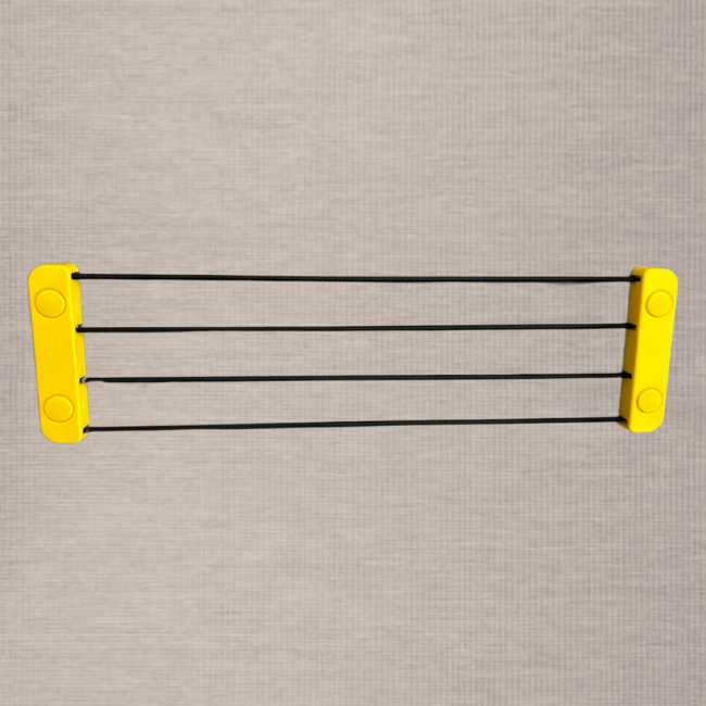 Rete di stoccaggio aerea a tripla linea Van-X - Organizer per conversione camper per VW, camper e camper