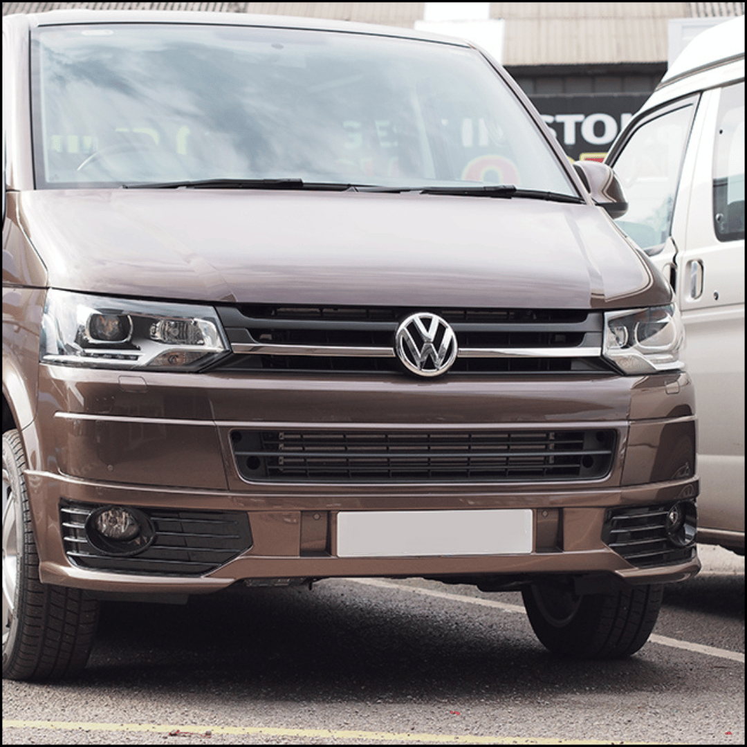 VW T5.1 Transporter Garniture de calandre avant monoligne (2 pièces)
