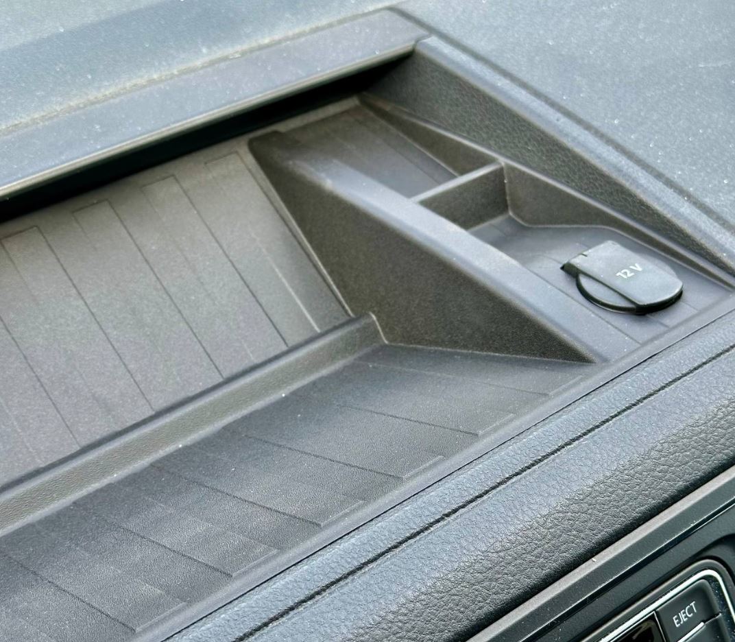 Para VW T6 Inserto de tablero superior de goma de silicona - Accesorio interior antideslizante y duradero de Van-X