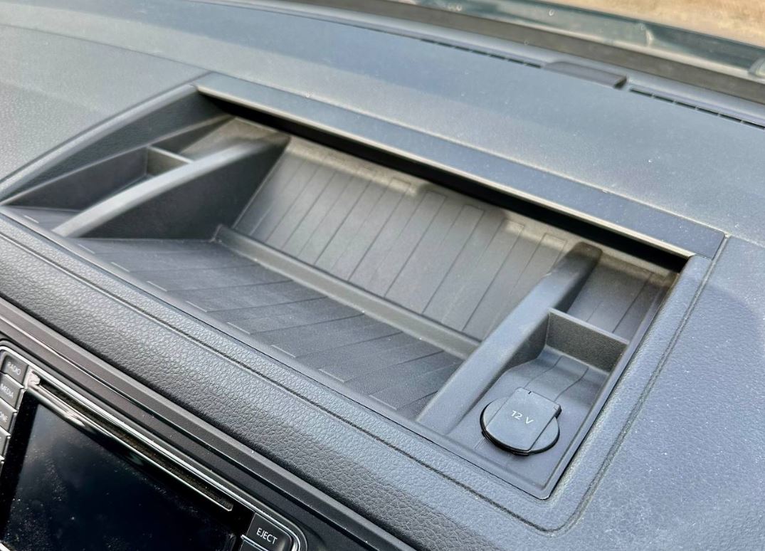 For VW T6 Silicone Rubber Top Dashboard Insert - Non-Slip, Durable Interior Accessory by Van-X