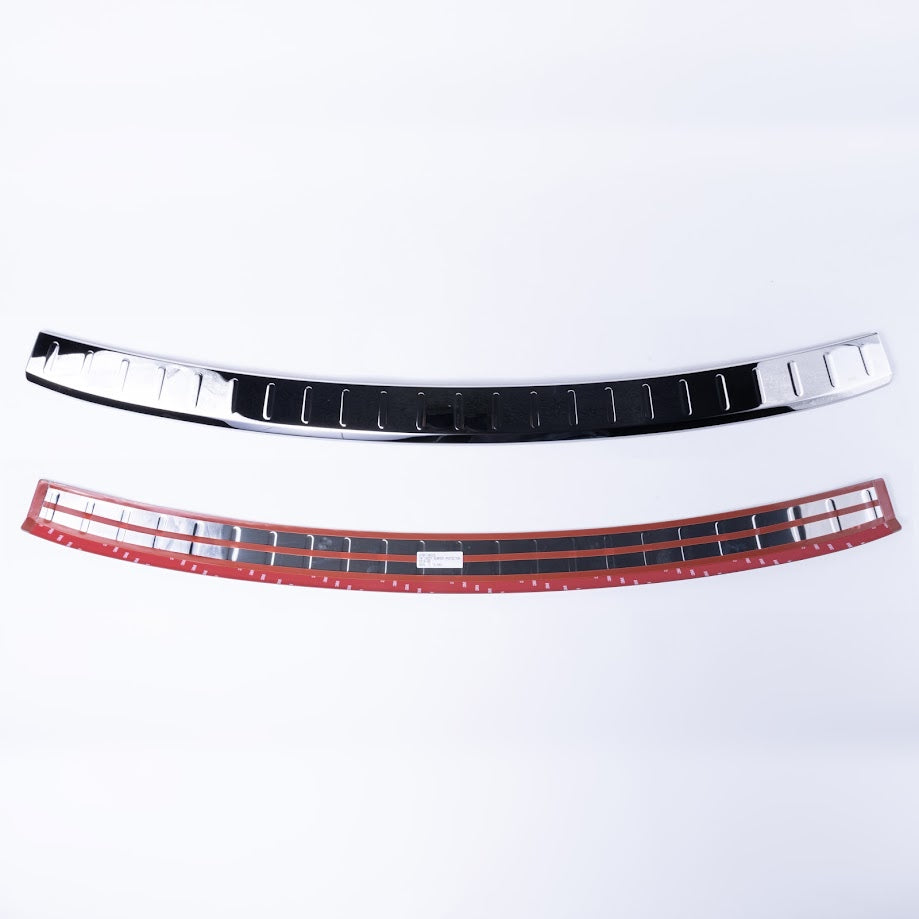 Pour VW Caddy Pare-chocs Arrière Protecteur en acier inoxydable - Couvercle de protection durable