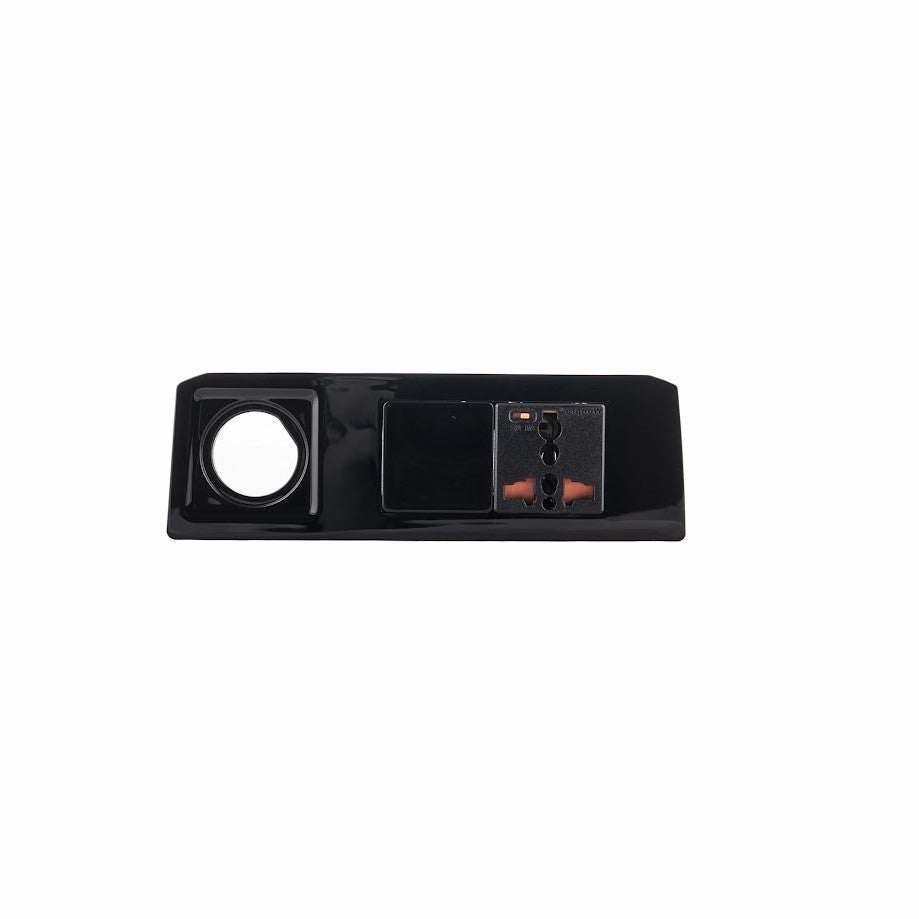 For VW T6 Transporter Cigarette Lighter Panel – Painted Interior Trim | Ready to Fit