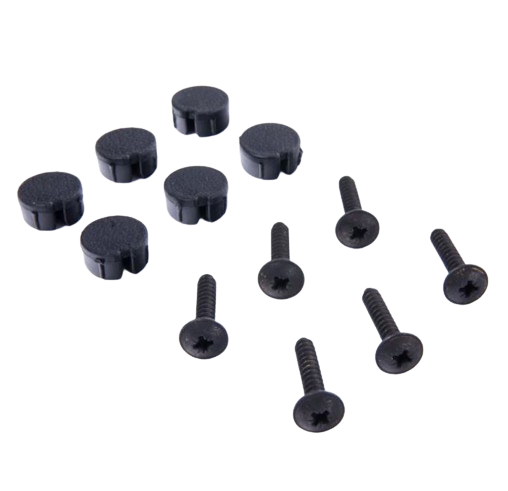 VW T5, T5.1 drempelbeschermer, opstapje, montageset voor achterklep