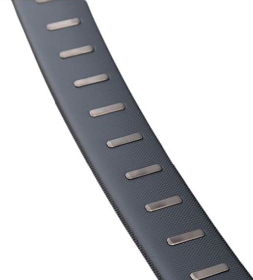 Protezione per paraurti posteriore per VW T6 (solo portellone posteriore) Pellicola in fibra di carbonio