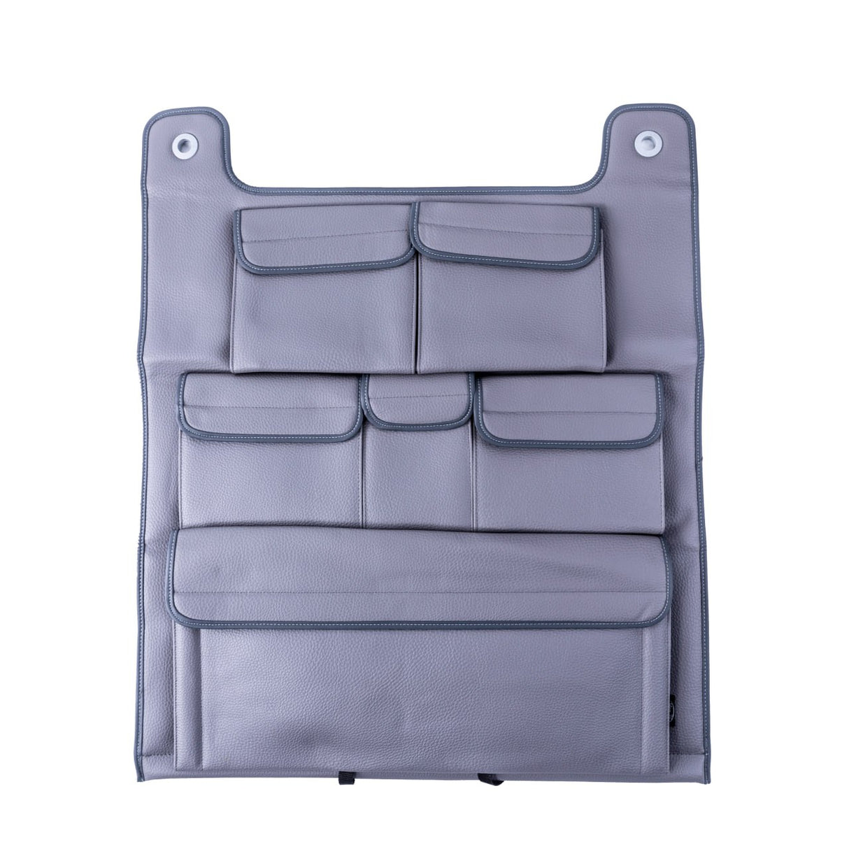 Per VW T6, T6.1 Transporter Organizer per sedile posteriore in similpelle a doppio sedile