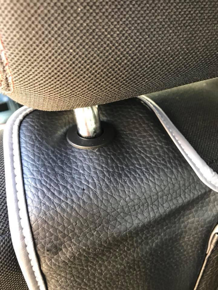 For Ford Transit Custom Double Seat Back Organiser – Premium Leatherette Storage Solution