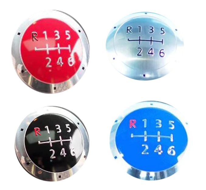 6 Pookknopdop / afdekking voor VW T6 Transporter