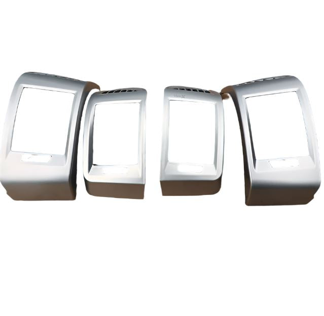 Bocchetta Aria Cruscotto (Argento) Per Fiat Ducato, Peugeot Boxer, Citroen Jumper