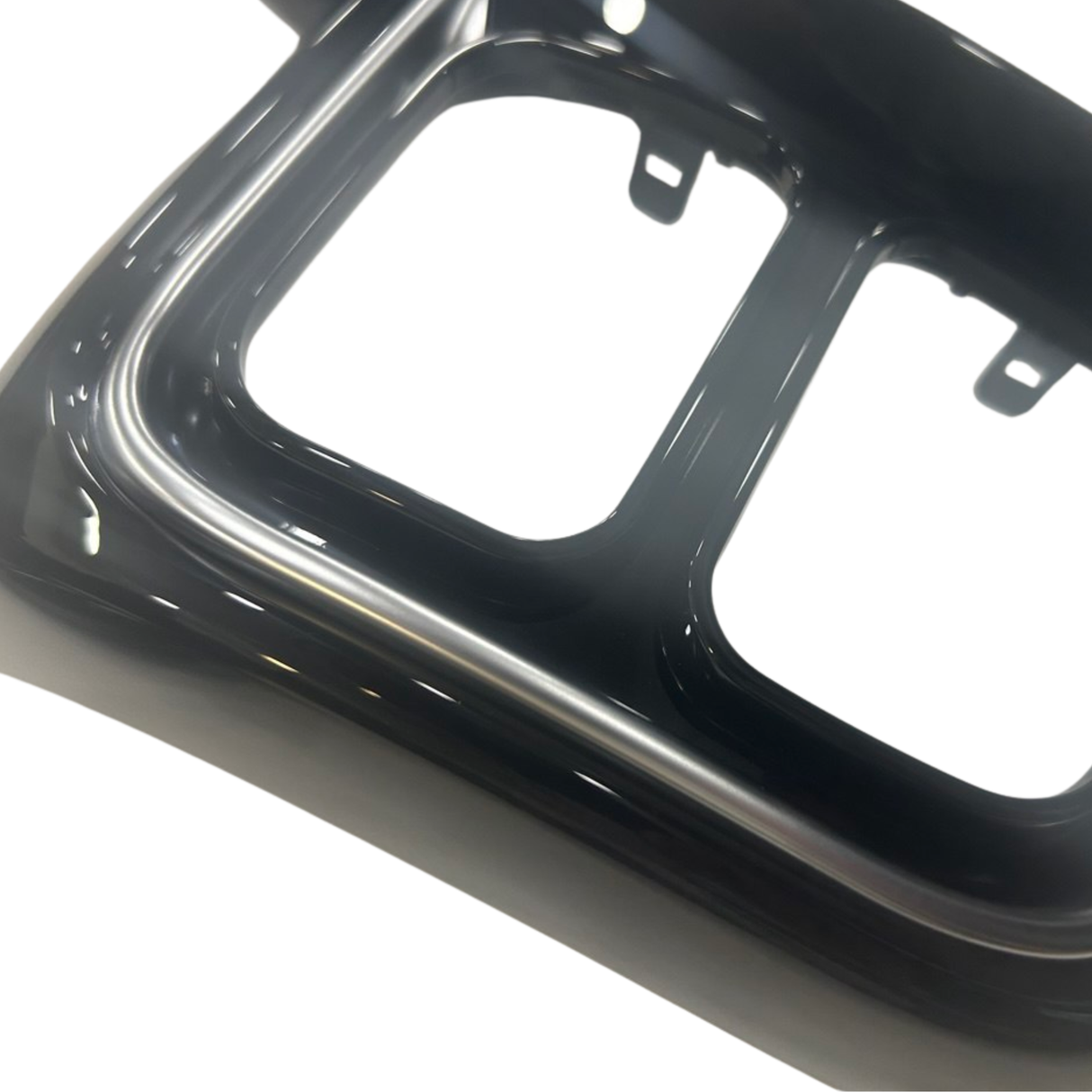 Pour Opel Movano Air Vent Trim Set - Mise à niveau du tableau de bord noir brillant pour les nouveaux modèles