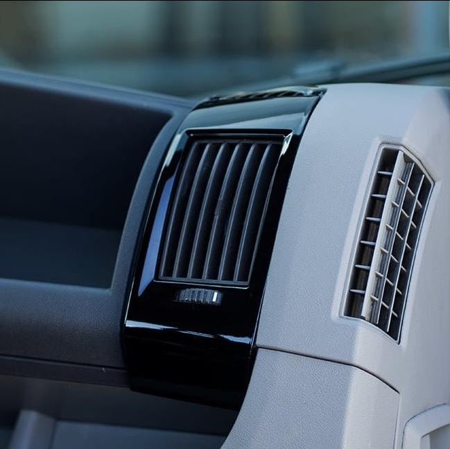Voor Opel Movano Dashboardventilatie (zwart) Gelakt en klaar voor montage