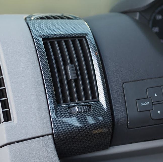 Per Fiat Ducato Bocchetta Aria Cruscotto (Carbonio Scuro), Peugeot Boxer, Citroen Jumper