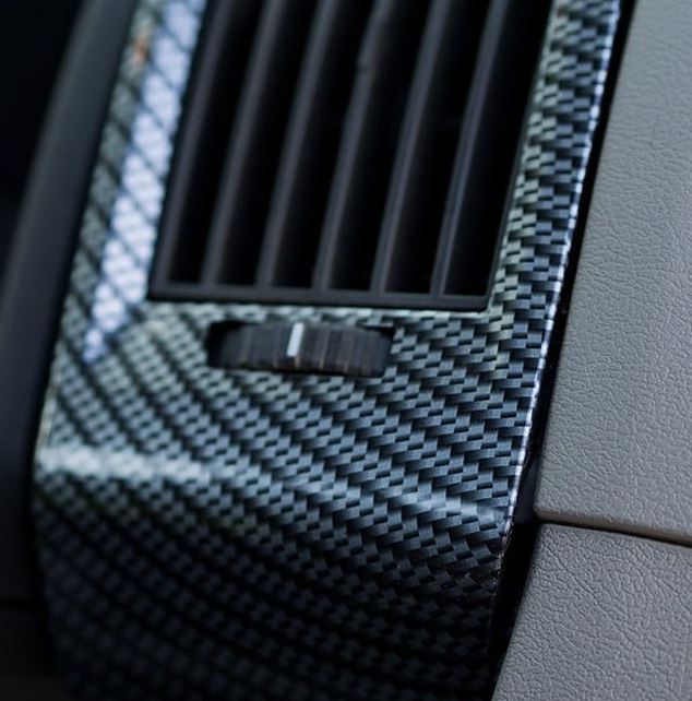 Voor Peugeot Boxer Dashboardventilatie (Dark Carbon) AUTO-SLEEPERS,BAILEY,HOBBY, HYMER, RAPIDO, SWIFT, AUTO-TRAIL