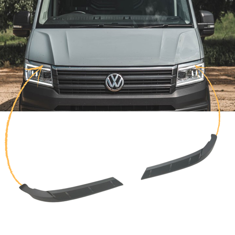 Para el nuevo faro delantero VW Crafter - Hammerite - Accesorio de estilo Van de Van-X
