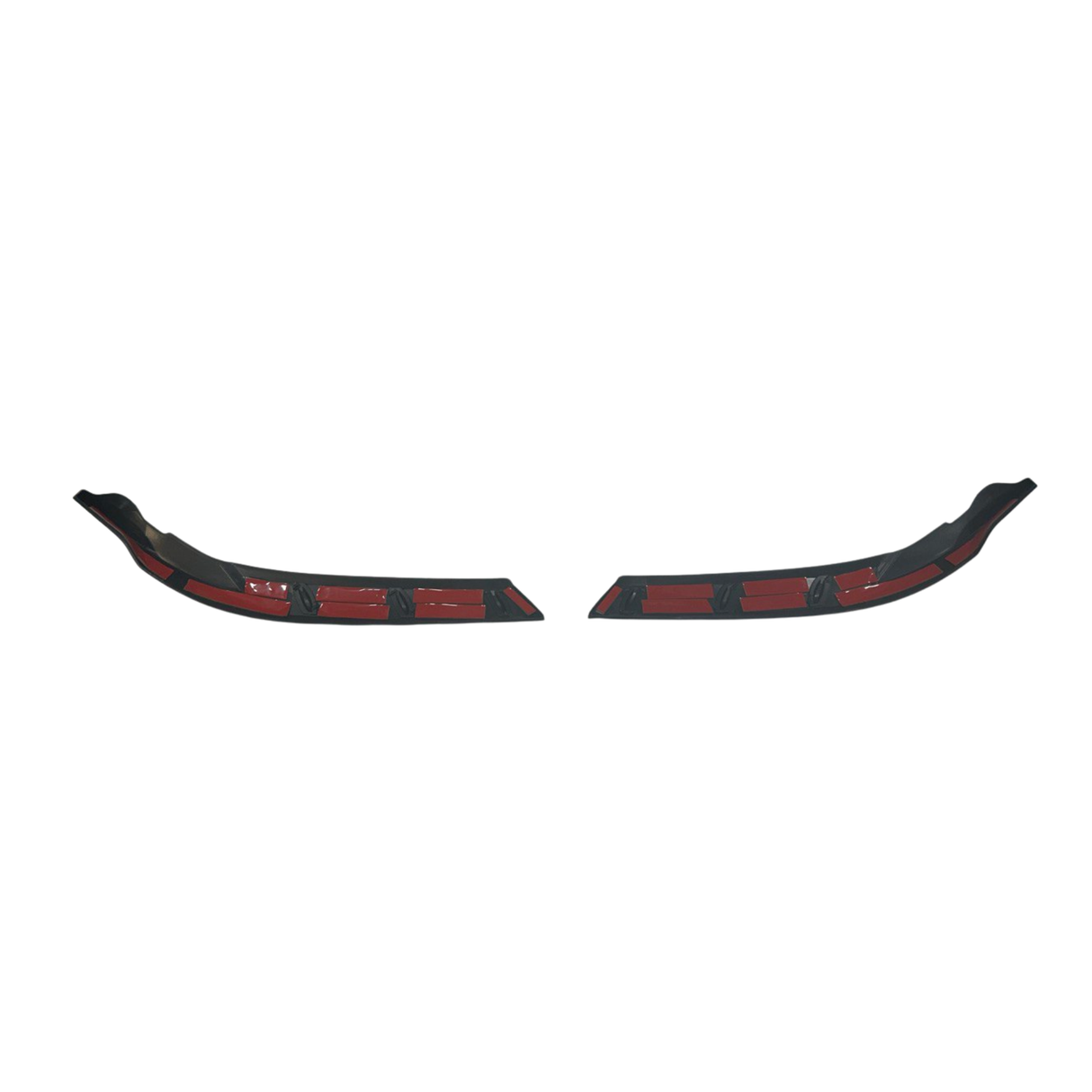 Voor nieuwe VW Crafter Koplamp Wenkbrauwtrim - Glanzend Zwart - Van Styling accessoire van Van-X