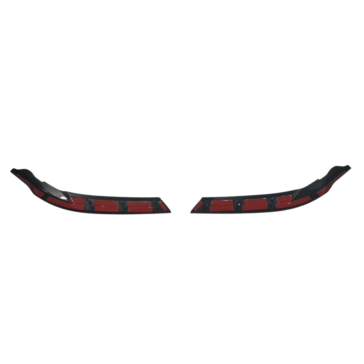 Pour nouveau VW Crafter Phare Garniture de sourcil - Noir mat - Accessoire de style Van par Van-X