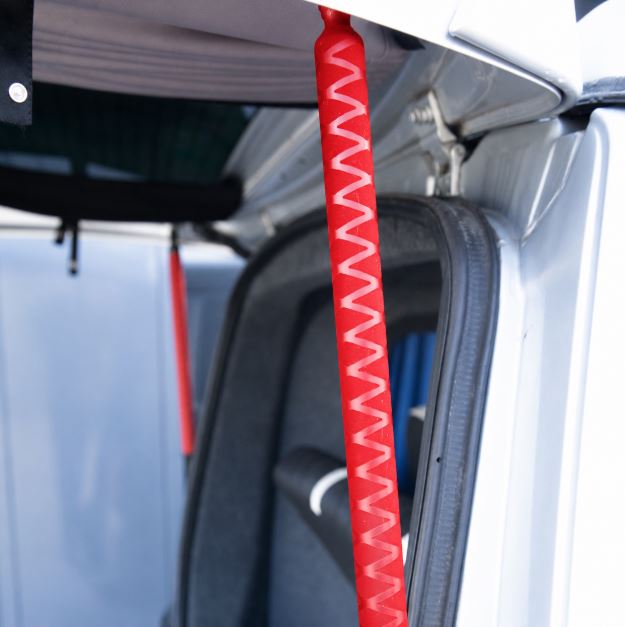 Per il kit di copertura stilistica del tetto con elevazione del portellone posteriore VW T6.1 (Pattern Cross) | Van-X