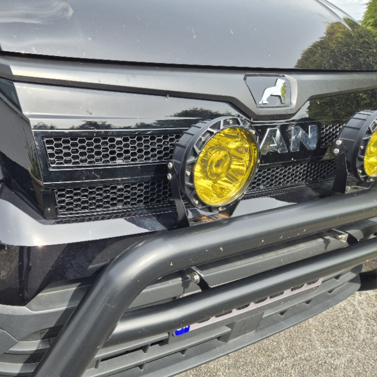 Voor MAN TGE frontrooster honingraatinzetstukken | Aangepaste Van Grille Upgrade – Van-X