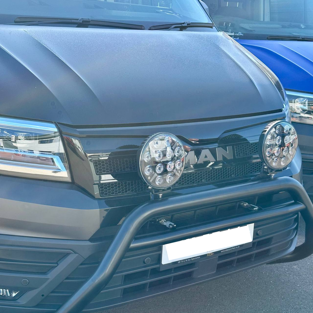Voor MAN TGE frontrooster honingraatinzetstukken | Aangepaste Van Grille Upgrade – Van-X
