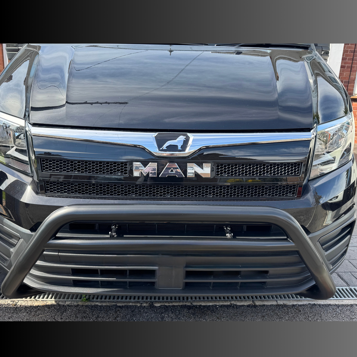 Voor MAN TGE frontrooster honingraatinzetstukken | Aangepaste Van Grille Upgrade – Van-X
