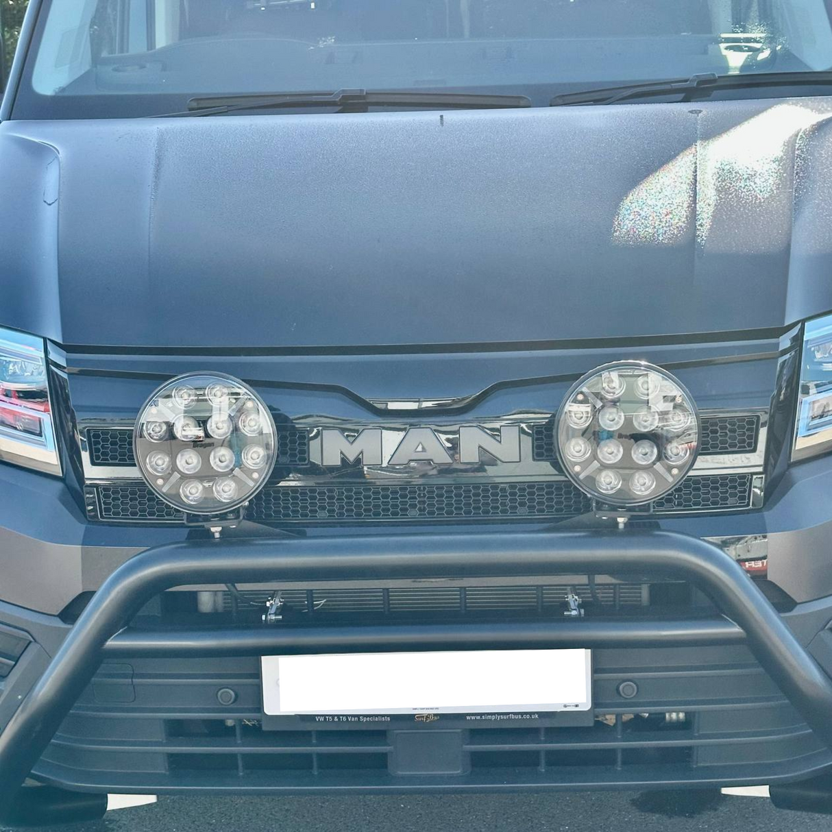 Voor MAN TGE frontrooster honingraatinzetstukken | Aangepaste Van Grille Upgrade – Van-X