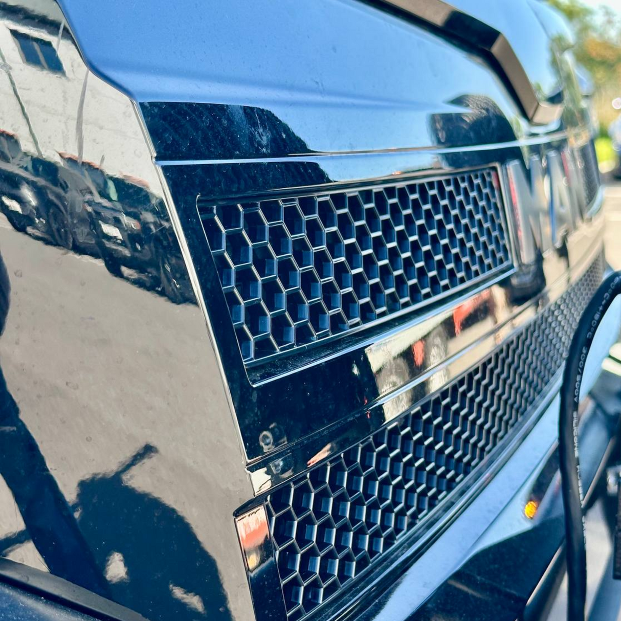 Voor MAN TGE frontrooster honingraatinzetstukken | Aangepaste Van Grille Upgrade – Van-X