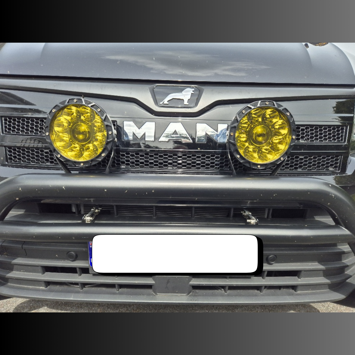 Voor MAN TGE frontrooster honingraatinzetstukken | Aangepaste Van Grille Upgrade – Van-X
