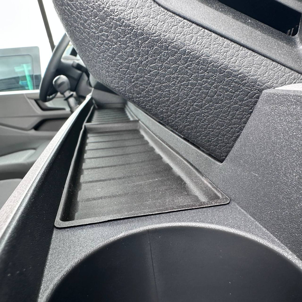 Para VW Crafter / MAN TGE New Shape Interior Bundle Alfombrillas de goma - Negro | Furgoneta-X