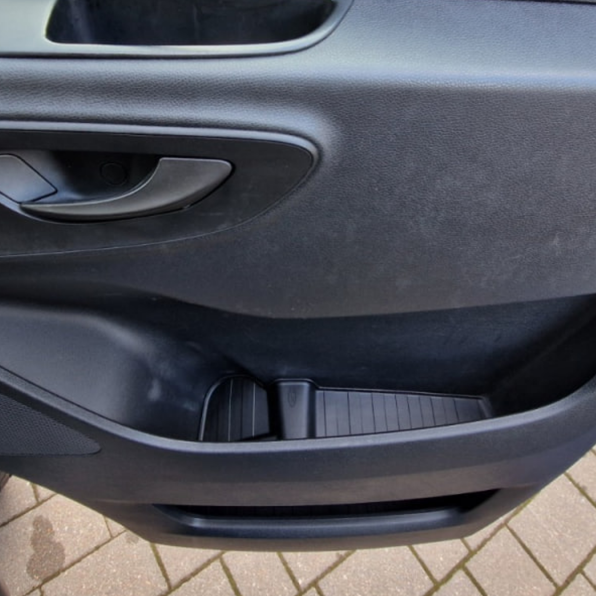 Inserti in gomma per tasche porta Mercedes New Sprinter 907, neri - Van-X