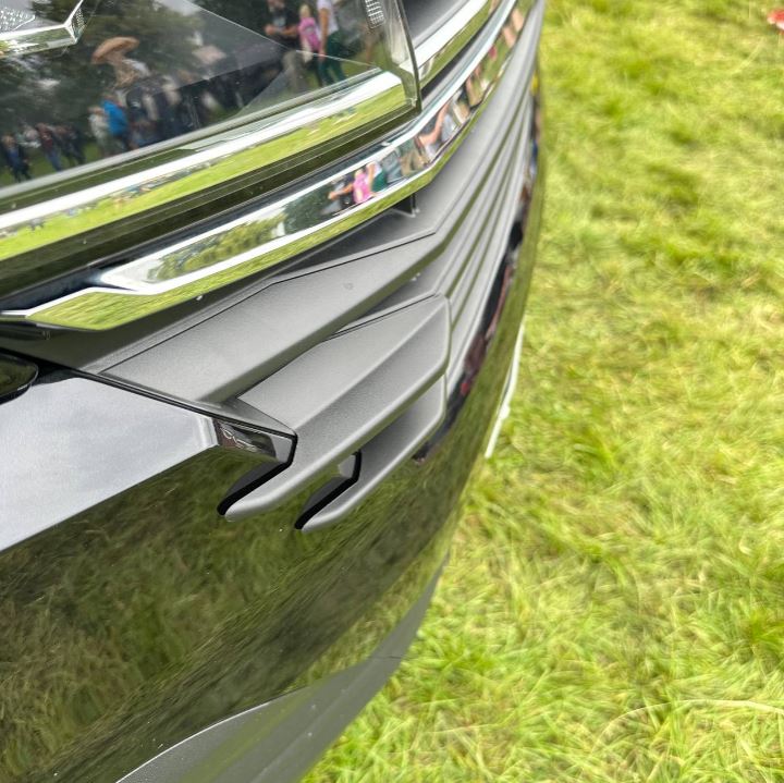 For VW T6.1 Front Grille Side Fins – Textured Finish (Set of 4) | Van-X Styling Upgrade for Volkswagen T6.1