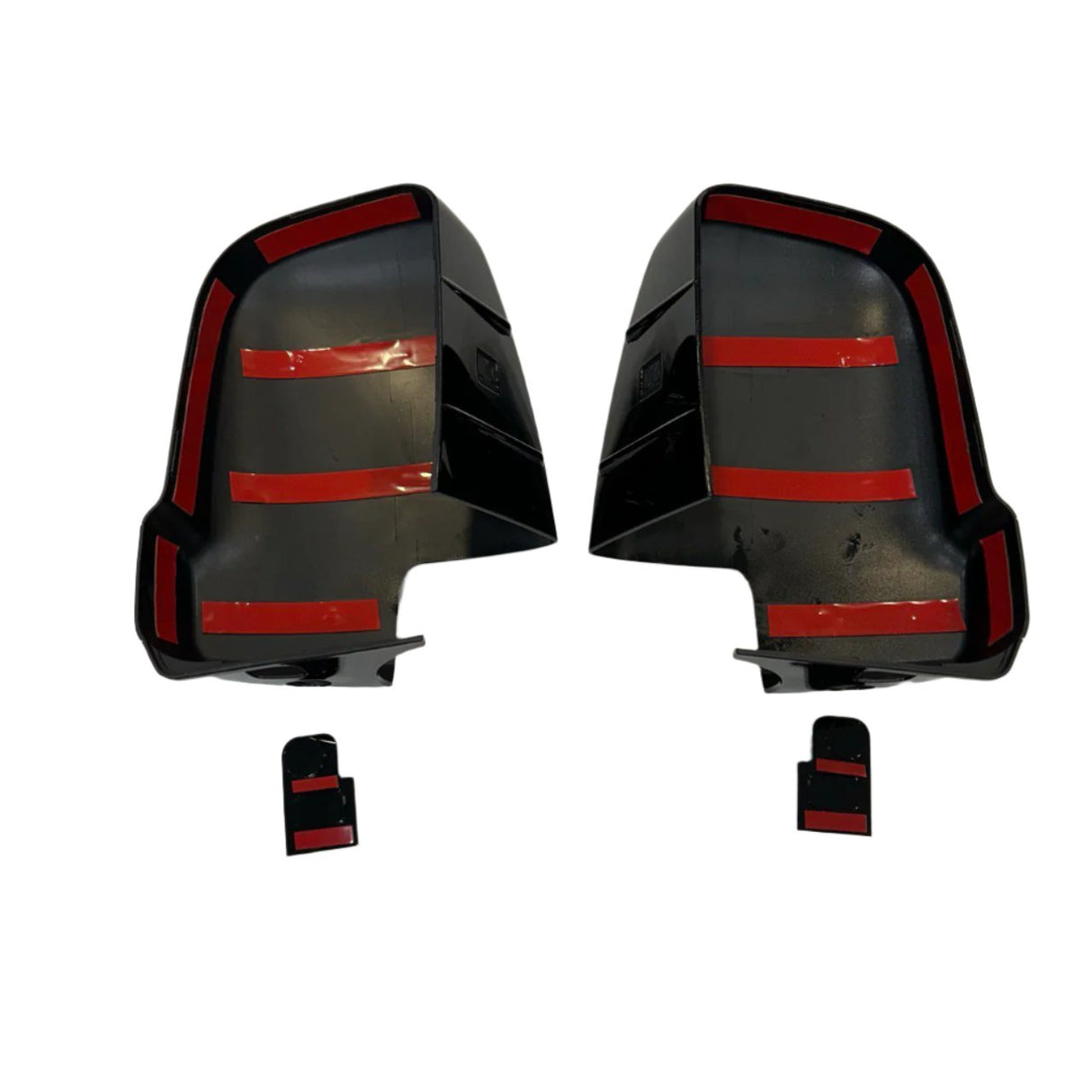 For Mercedes Sprinter 907 Wing Mirror Cap Covers Without Indicator – Gloss Black (Set of 2) – Replacement Mirror Covers for Sprinter Vans