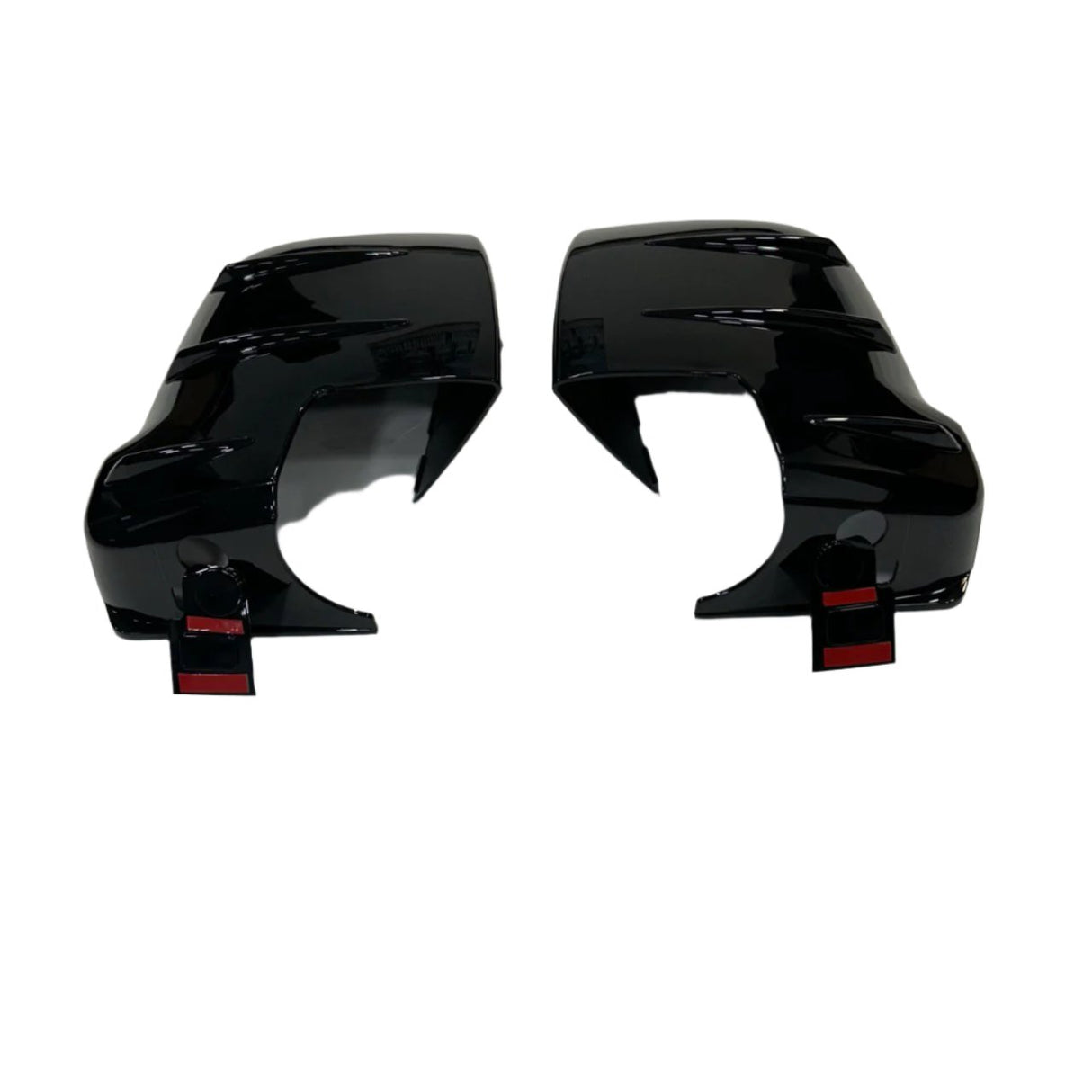 For Mercedes Sprinter 907 Wing Mirror Cap Covers Without Indicator – Gloss Black (Set of 2) – Replacement Mirror Covers for Sprinter Vans
