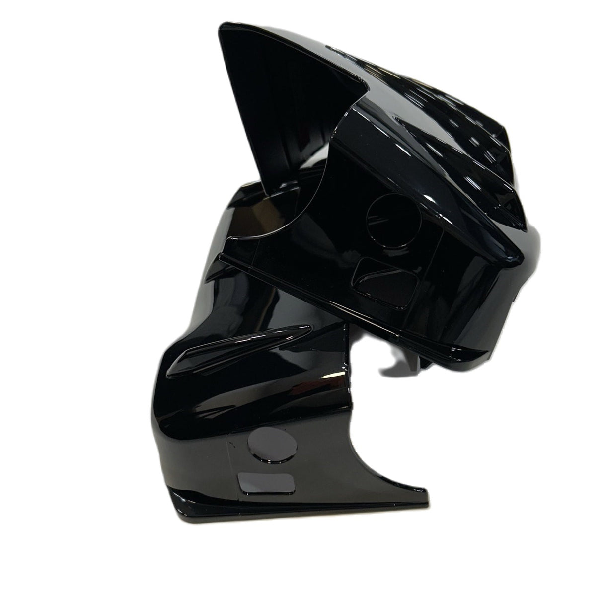 For Mercedes Sprinter 907 Wing Mirror Covers with Indicator - Gloss Black (Set of 2) - Replacement Caps for 907 Models