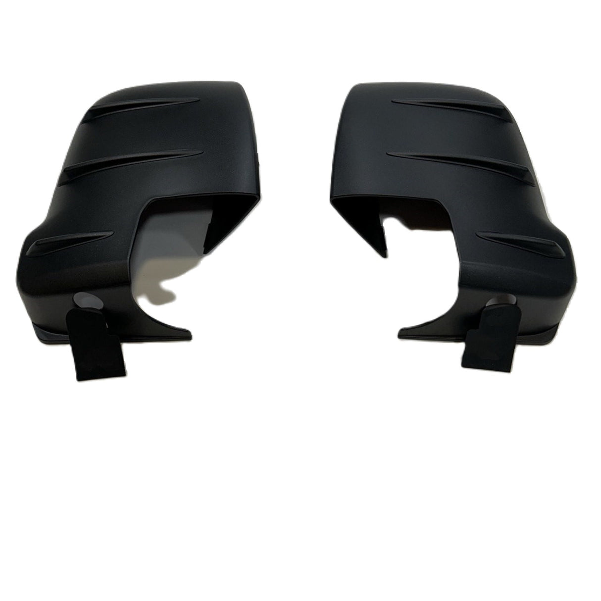 For Mercedes Sprinter 907 Wing Mirror Covers with Indicator - Hammerite (Set of 2) - Replacement Caps for 907 Models