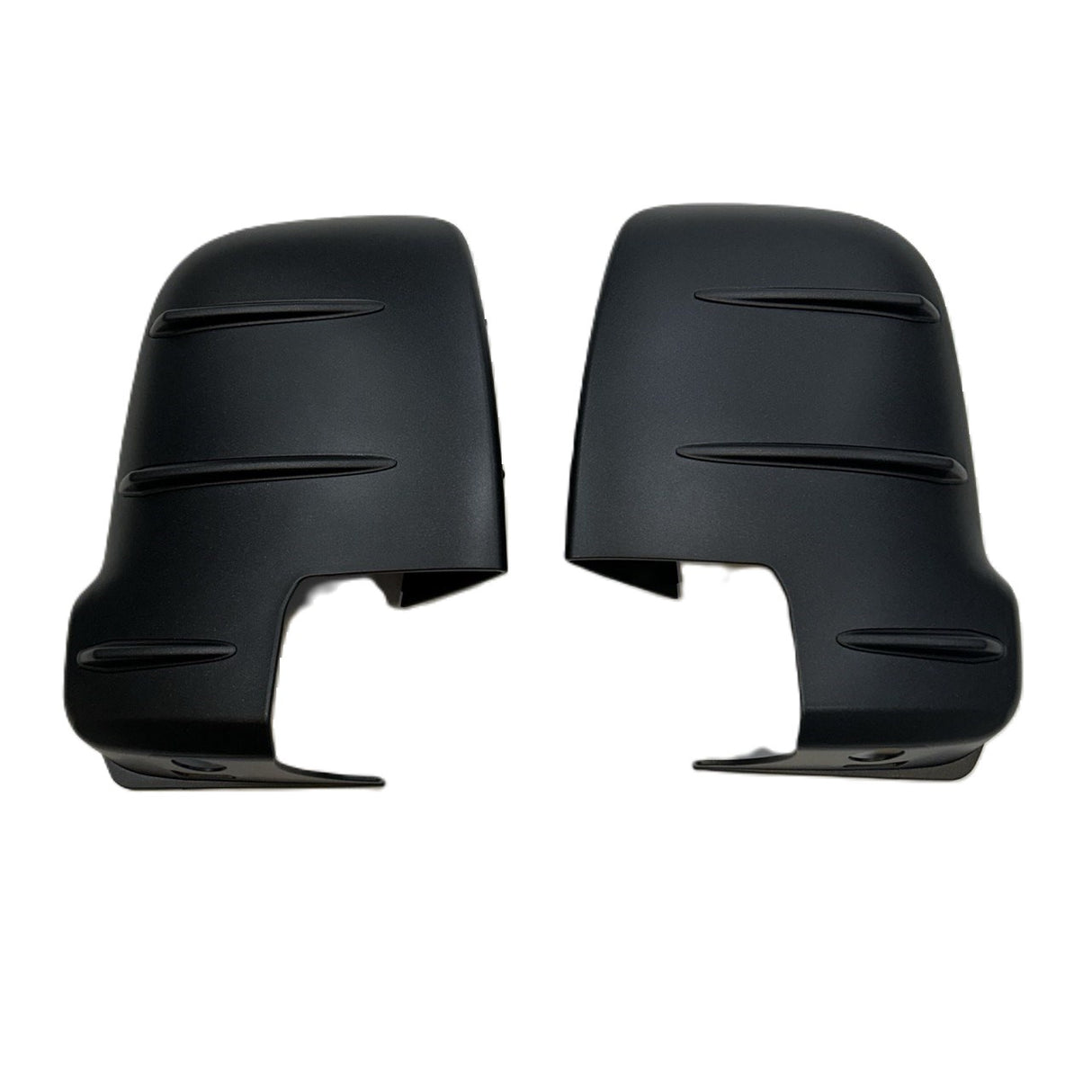 For Mercedes Sprinter 907 Wing Mirror Covers with Indicator - Hammerite (Set of 2) - Replacement Caps for 907 Models