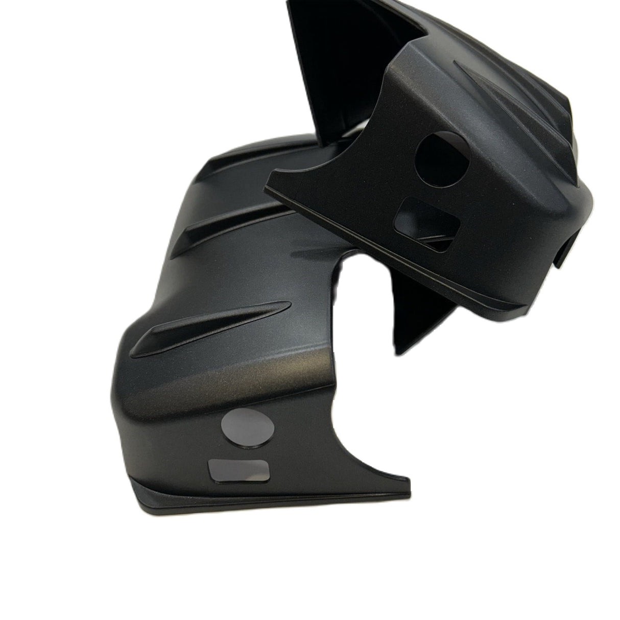 For Mercedes Sprinter 907 Wing Mirror Covers with Indicator - Hammerite (Set of 2) - Replacement Caps for 907 Models