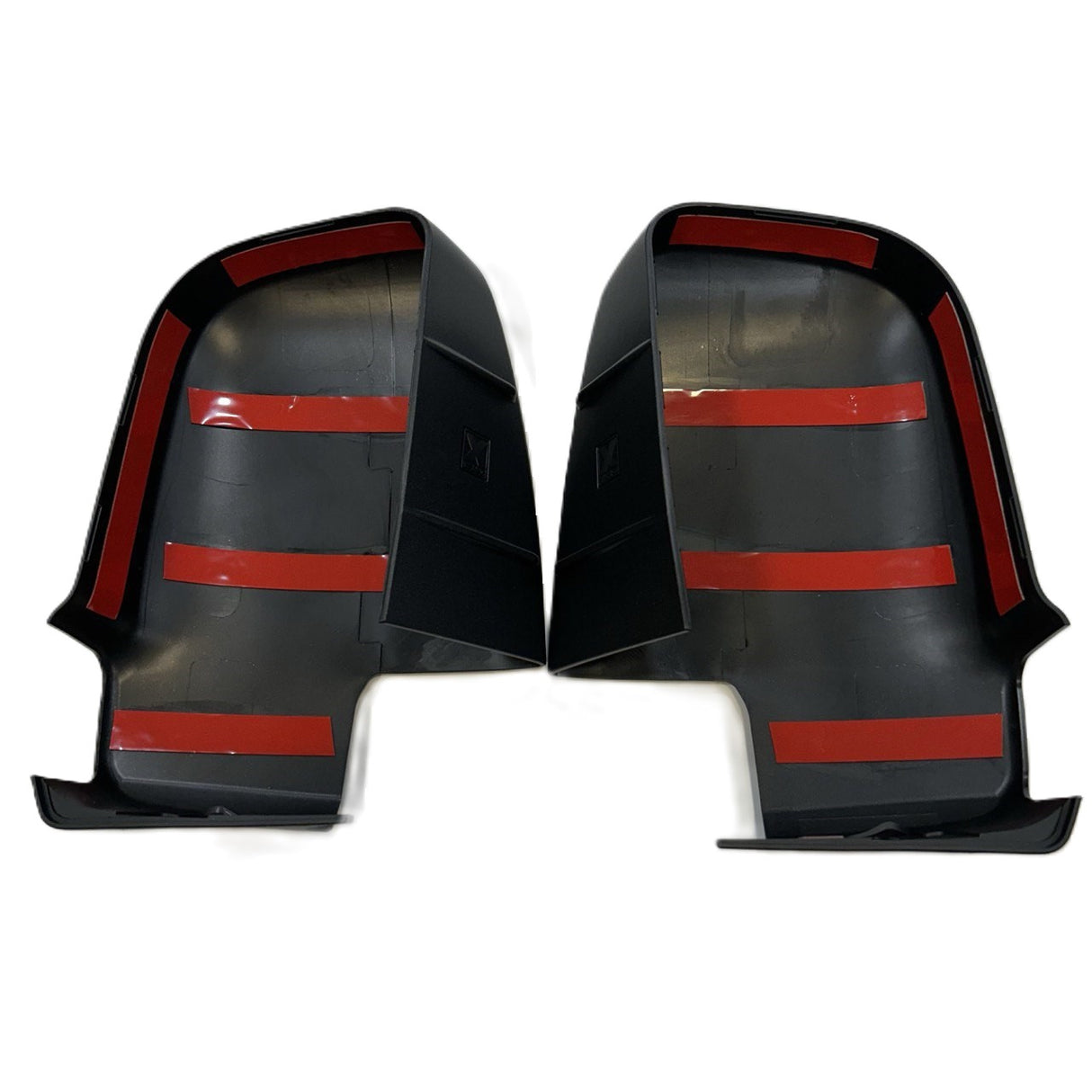 For Mercedes Sprinter 907 Wing Mirror Covers with Indicator - Hammerite (Set of 2) - Replacement Caps for 907 Models