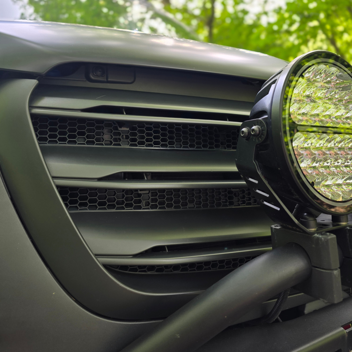 For Mercedes Sprinter 907 Honeycomb Upper Grille Mesh Set - 5 Piece Kit | Van-X