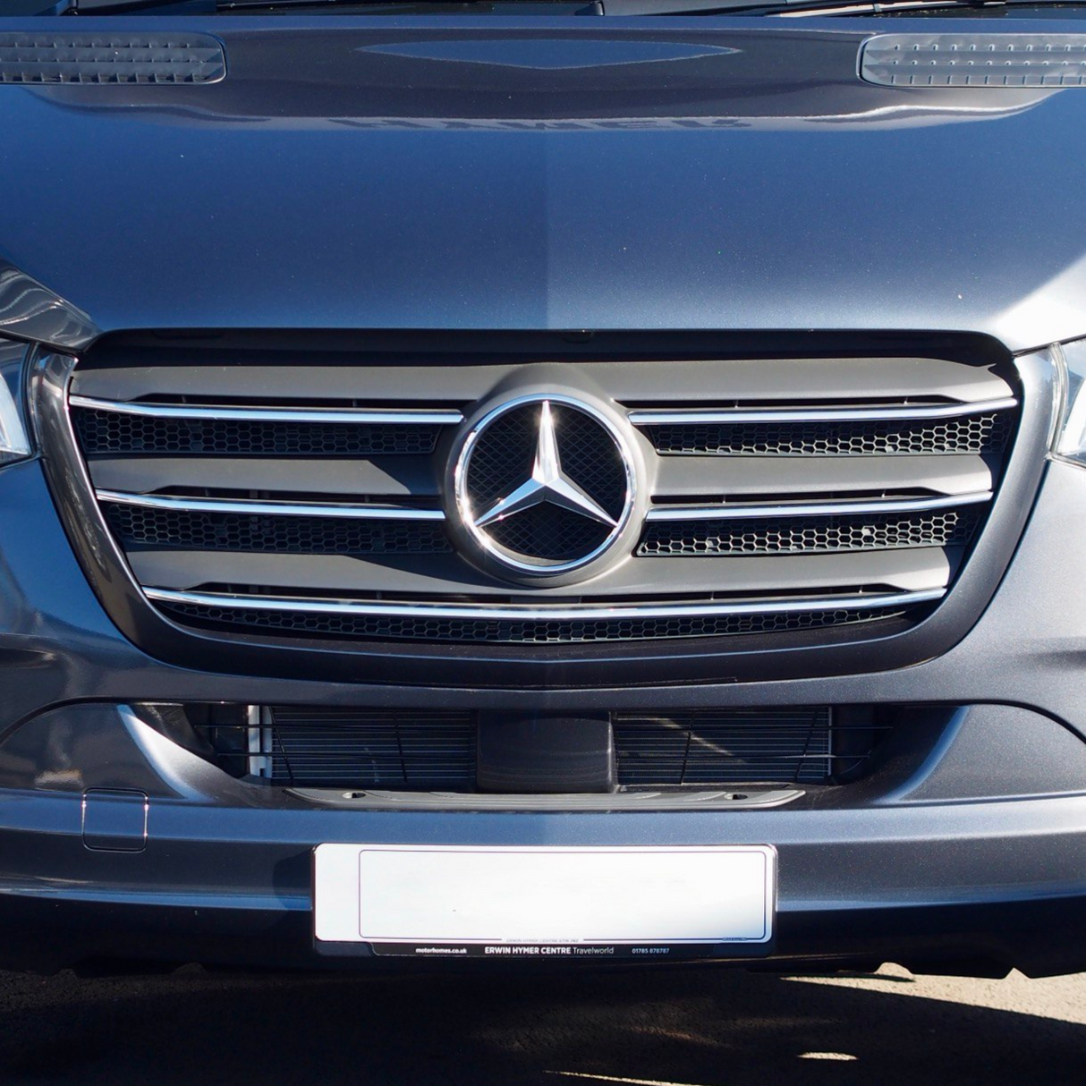 For Mercedes Sprinter 907 Honeycomb Upper Grille Mesh Set - 5 Piece Kit | Van-X