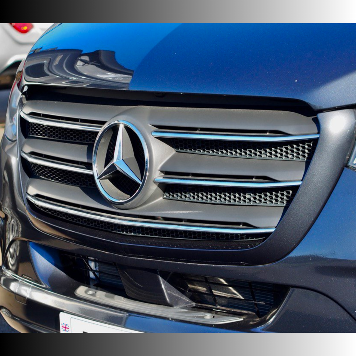 For Mercedes Sprinter 907 Honeycomb Upper Grille Mesh Set - 5 Piece Kit | Van-X