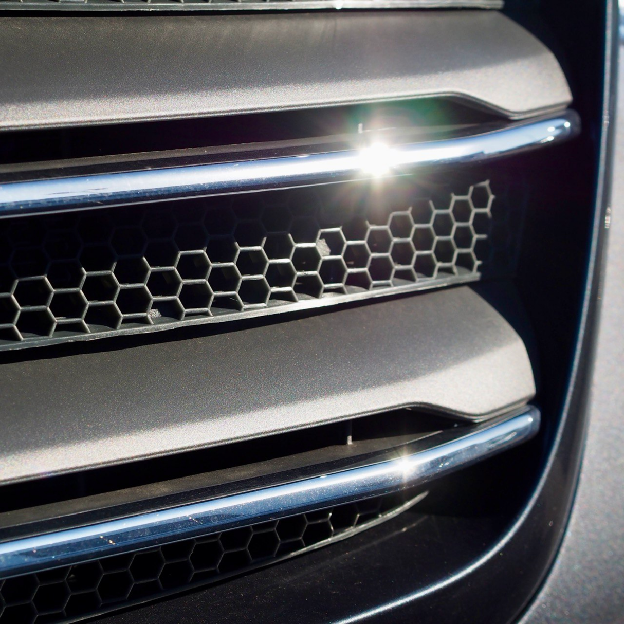 For Mercedes Sprinter 907 Honeycomb Upper Grille Mesh Set - 5 Piece Kit | Van-X