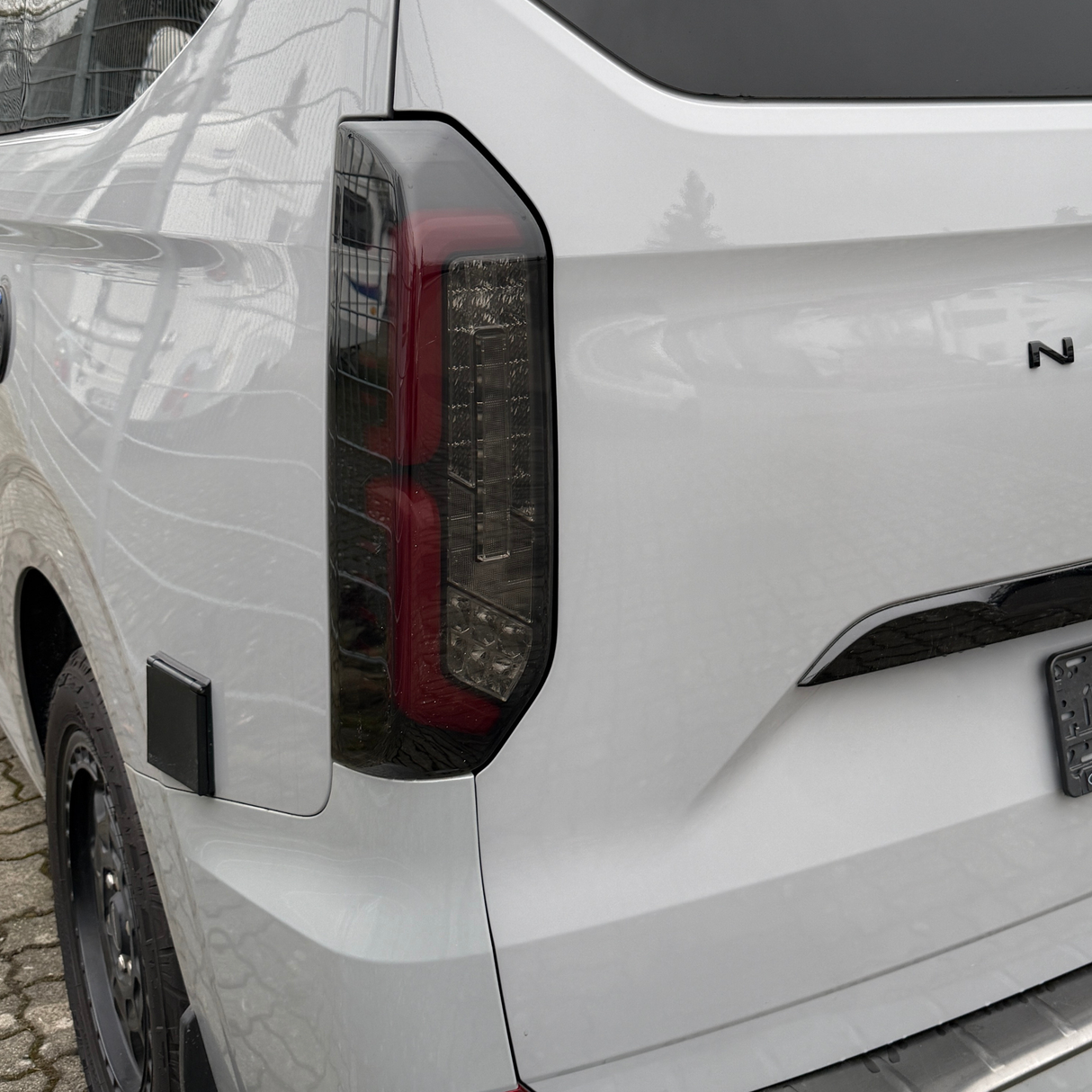 Voor de nieuwe Transit Custom 2024–2026 Van-X Full LED achterlichten Achterlichten – Upgrade van gerookte lenzen