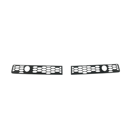 Pour Fiat Ducato Bumper Nid d'abeille - Noir mat, compatible avec Bumper avec capteurs de stationnement