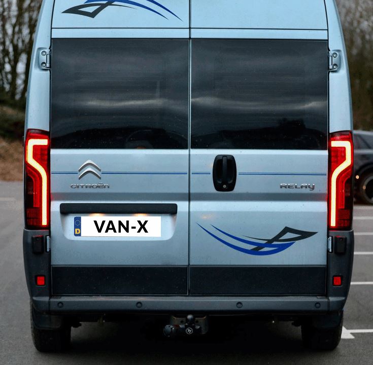 Pour Peugeot Boxer Full LED Faisceau de feux arrière, Tailight, Unité de feu arrière, Feu fumé de remplacement, Van-X, NOUVEAU