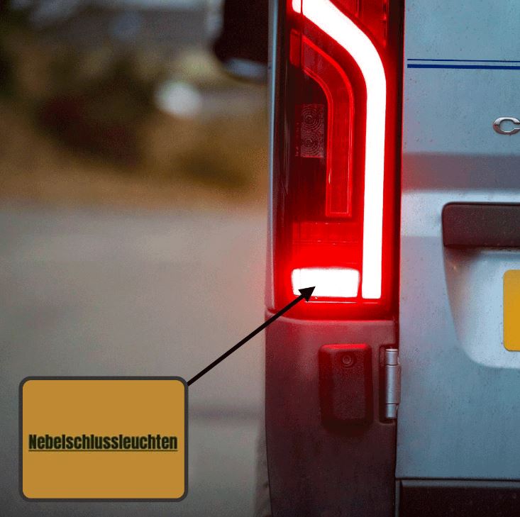 Pour Fiat Ducato Full LED Faisceau de feux arrière, Tailight, Unité de feu arrière, Feu fumé de remplacement, Van-X, NOUVEAU