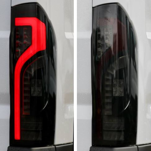 Pour Fiat Ducato Full LED Faisceau de feux arrière, Tailight, Unité de feu arrière, Feu fumé de remplacement, Van-X, NOUVEAU