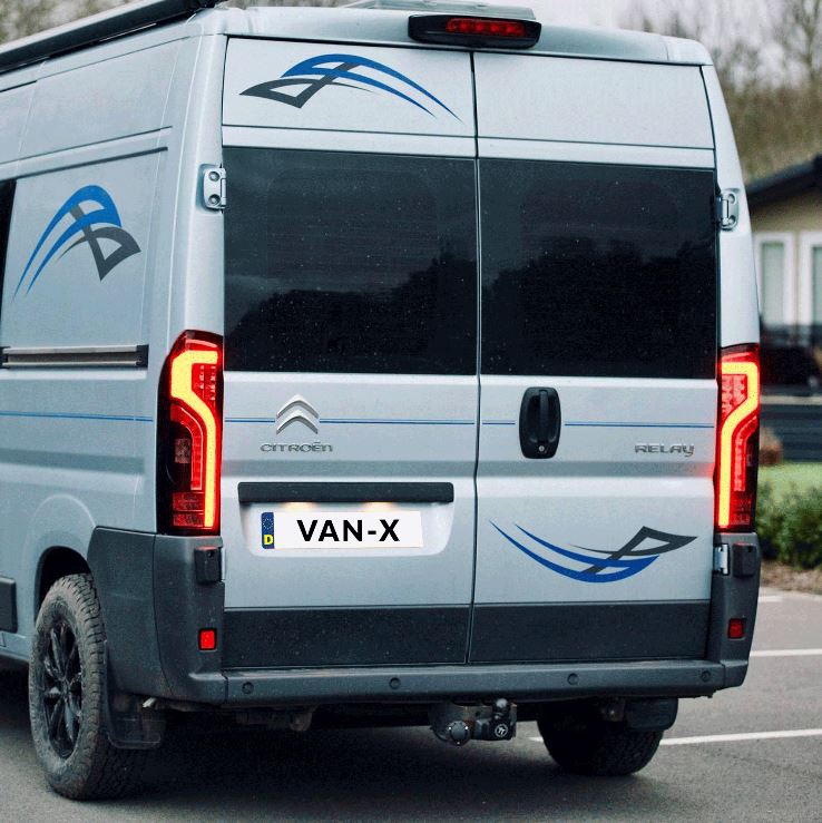 Pour Fiat Ducato Full LED Faisceau de feux arrière, Tailight, Unité de feu arrière, Feu fumé de remplacement, Van-X, NOUVEAU