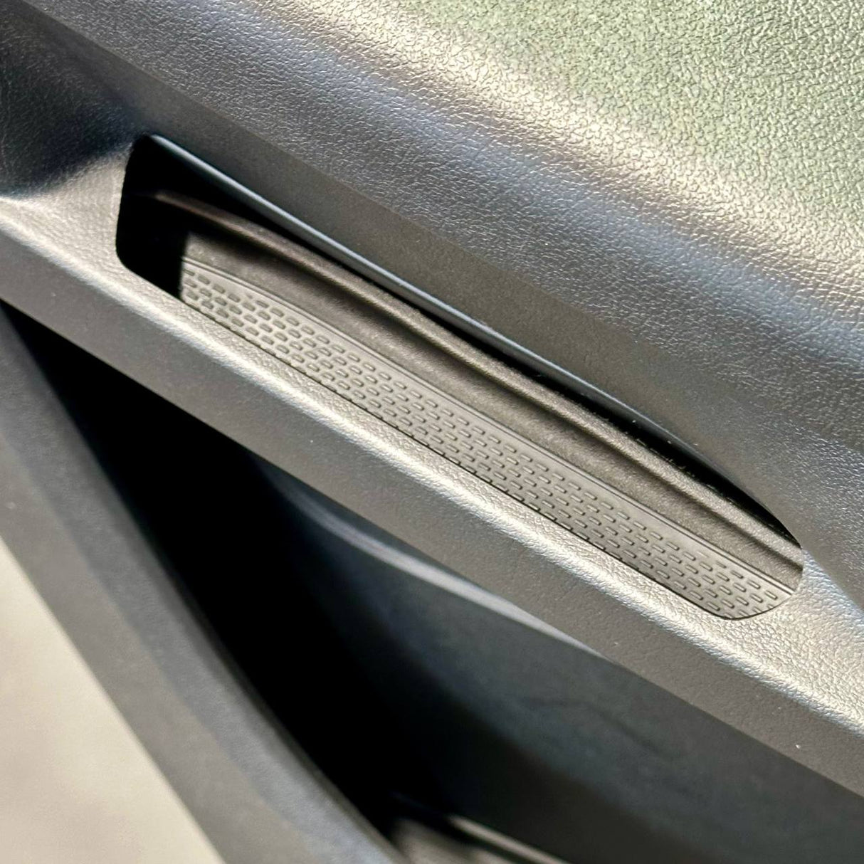 For Peugeot Boxer Rubber Door Liner Pocket Inserts - Black - Van-X