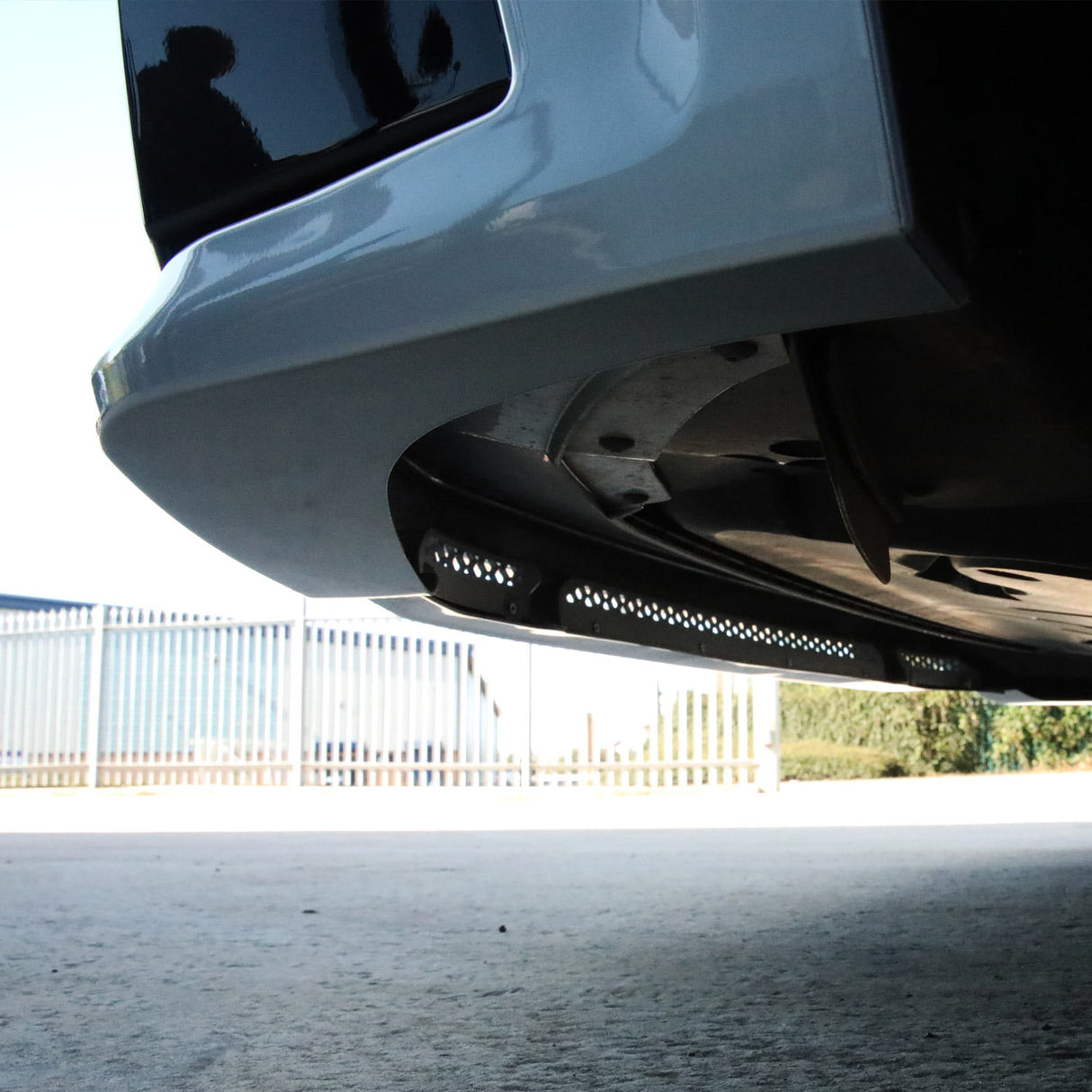 VW T6 Transporter Voorbumper Sportline Stijl Spoiler + Splitter Gespoten en klaar voor montage