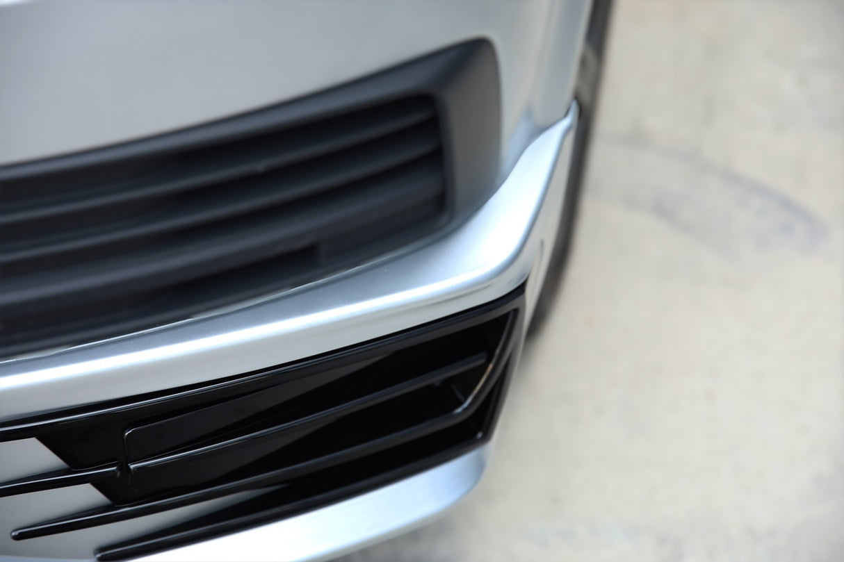 VW T6 Transporter Voorbumper Sportline Stijl Spoiler + Splitter Gespoten en klaar voor montage